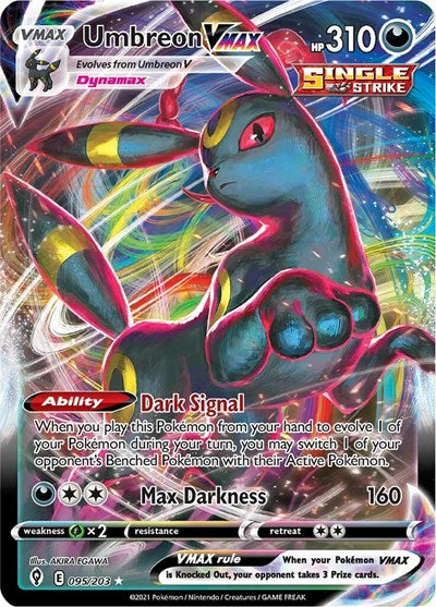 Umbreon VMAX - 095/203 (Ultra Rare) [EVS-095-UR]