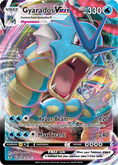 Gyarados VMAX - 029/203 (Ultra Rare) [EVS-029-UR]