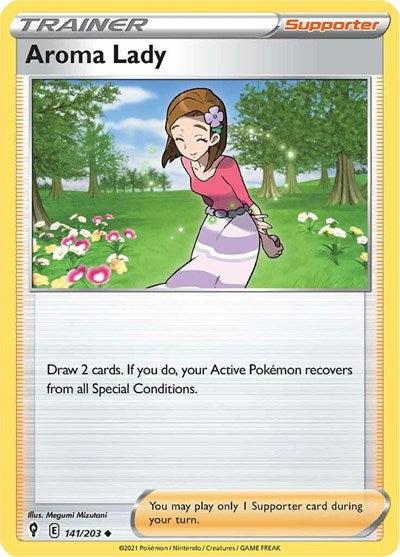 Aroma Lady - 141/203 (Uncommon) [EVS-141-U]