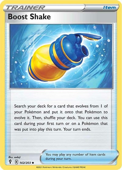 Boost Shake - 142/203 (Uncommon) [EVS-142-U]