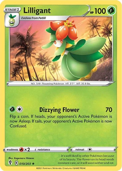 Lilligant - 010/203 (Rare) [EVS-010-R]