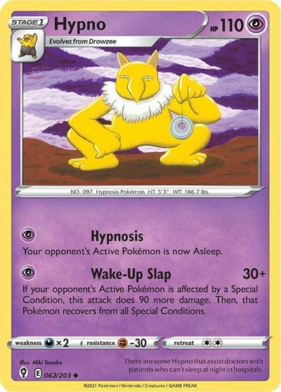 Hypno - 062/203 (Uncommon) [EVS-062-U]