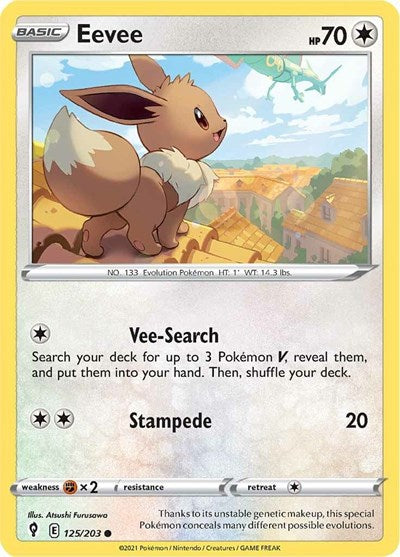 Eevee - 125/203 (Common) [EVS-125-C]