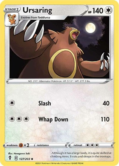 Ursaring - 127/203 (Uncommon) [EVS-127-U]