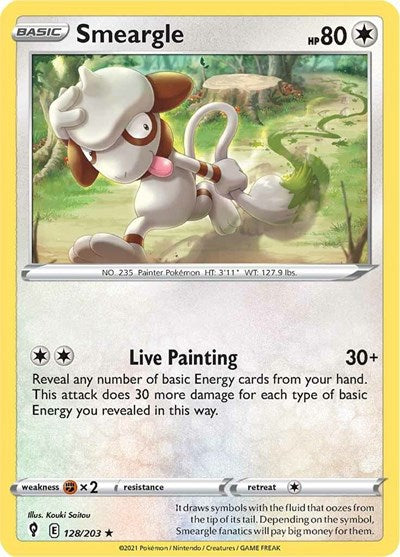 Smeargle - 128/203 (Rare) [EVS-128-R]