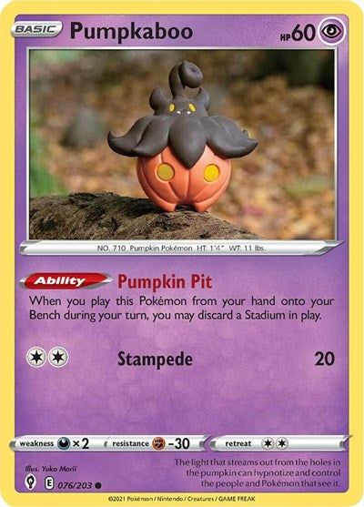 Pumpkaboo - 076/203 (Common) [EVS-076-C]