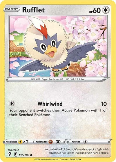 Rufflet - 136/203 (Common) [EVS-136-C]