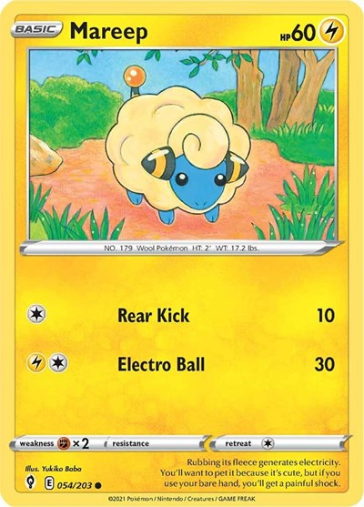 Mareep - 054/203 (Common) [EVS-054-C]