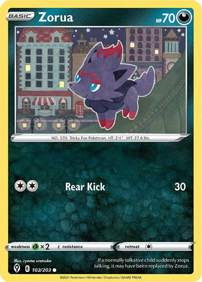 Zorua - 102/203 (Common) [EVS-102-C]