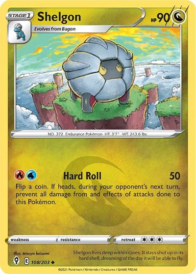 Shelgon - 108/203 (Uncommon) [EVS-108-U]