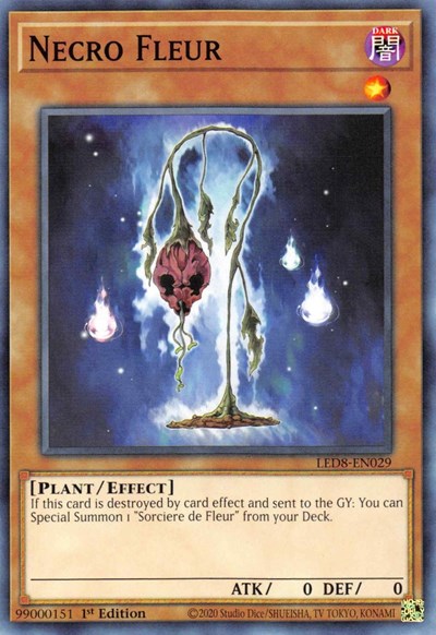 Necro Fleur (Common) [LED8-EN029-C]