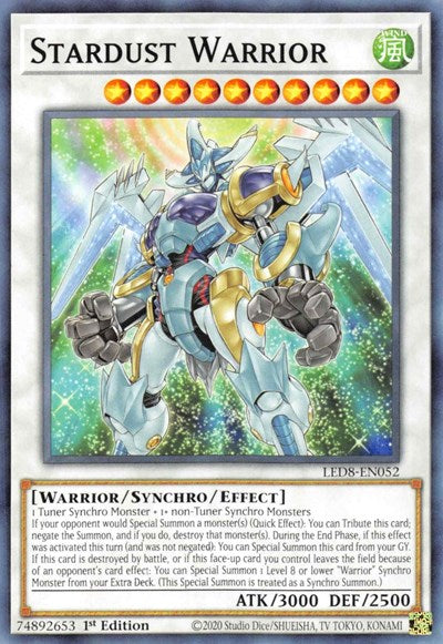 Stardust Warrior (Common) [LED8-EN052-C]