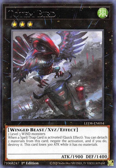 Totem Bird (Rare) [LED8-EN054-R]