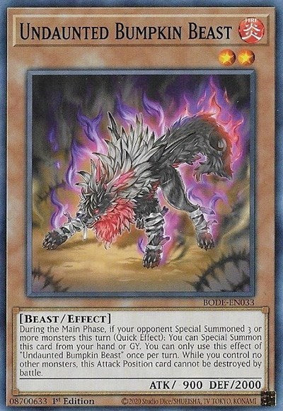 Undaunted Bumpkin Beast (Common) [BODE-EN033-C]