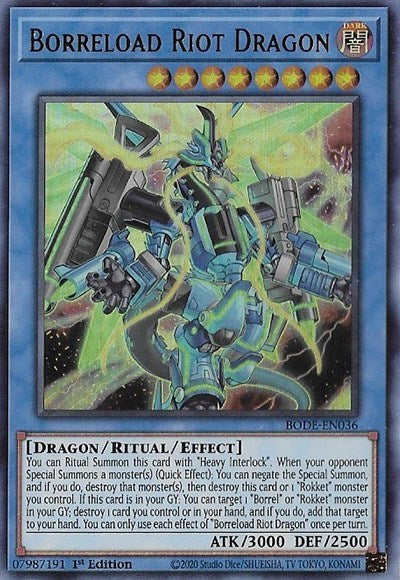 Borreload Riot Dragon (Ultra Rare) [BODE-EN036-UR]