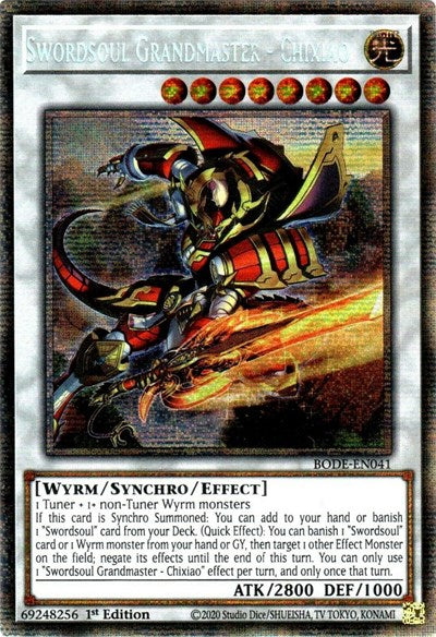 Swordsoul Grandmaster - Chixiao (Starlight Rare) [BODE-EN041-StR]