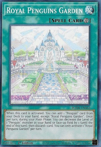 Royal Penguins Garden (Common) [BODE-EN063-C]