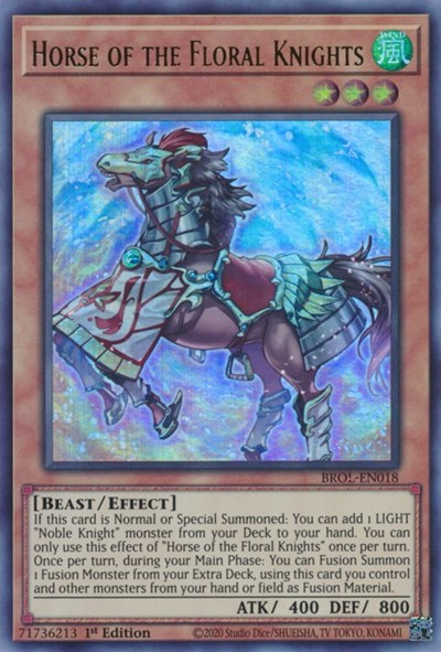 Horse of the Floral Knights (Ultra Rare) [BROL-EN018-UR]