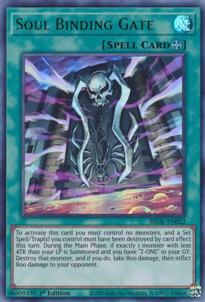 Soul Binding Gate (Ultra Rare) [BROL-EN022-UR]