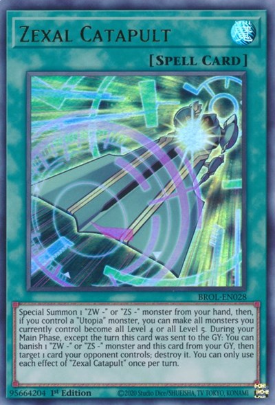 Zexal Catapult (Ultra Rare) [BROL-EN028-UR]