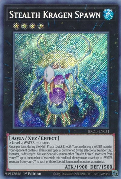 Stealth Kragen Spawn (Secret Rare) [BROL-EN031-SeR]