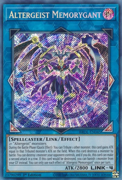 Altergeist Memorygant (Secret Rare) [BROL-EN045-SeR]