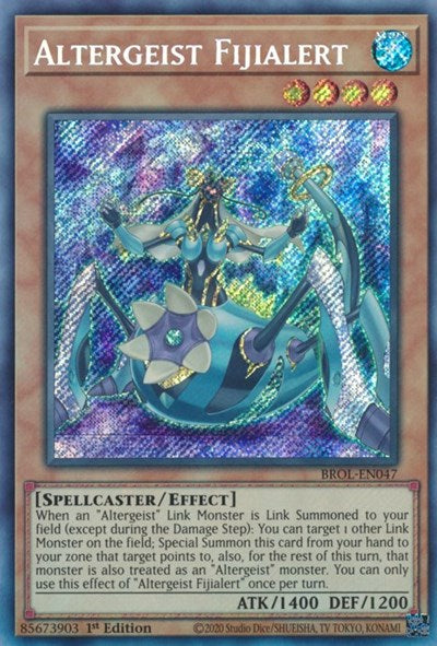 Altergeist Fijialert (Secret Rare) [BROL-EN047-SeR]