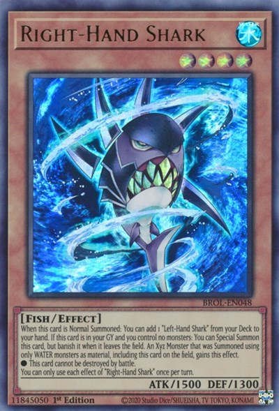 Right-Hand Shark (Ultra Rare) [BROL-EN048-UR]