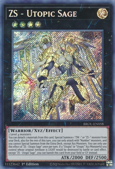 ZS - Utopic Sage (Secret Rare) [BROL-EN058-SeR]