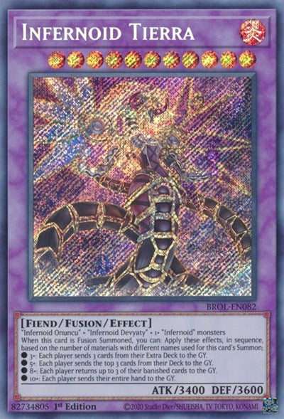 Infernoid Tierra (Secret Rare) [BROL-EN082-SeR]