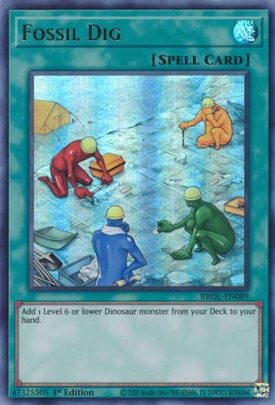 Fossil Dig (Ultra Rare) [BROL-EN089-UR]