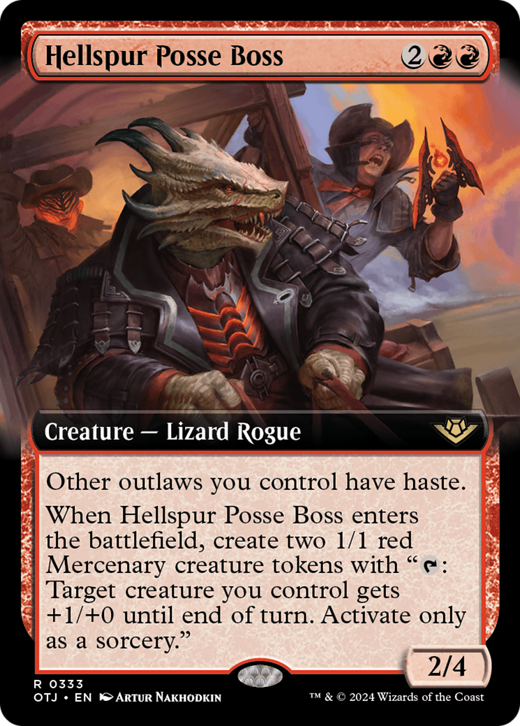 Hellspur Posse Boss - Extended Art [OTJ-333]