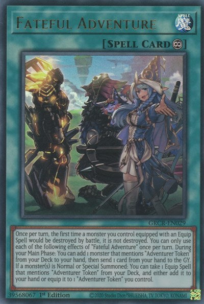 Fateful Adventure (Ultra Rare) [GRCR-EN029-UR]