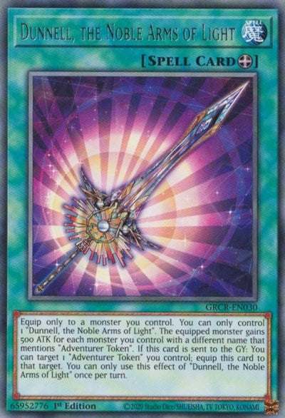 Dunnell, the Noble Arms of Light (Rare) [GRCR-EN030-R]