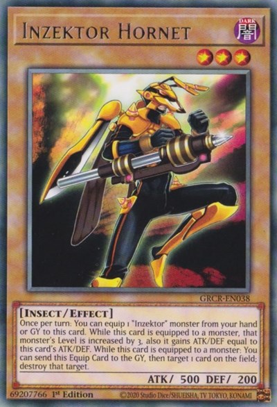 Inzektor Hornet (Rare) [GRCR-EN038-R]