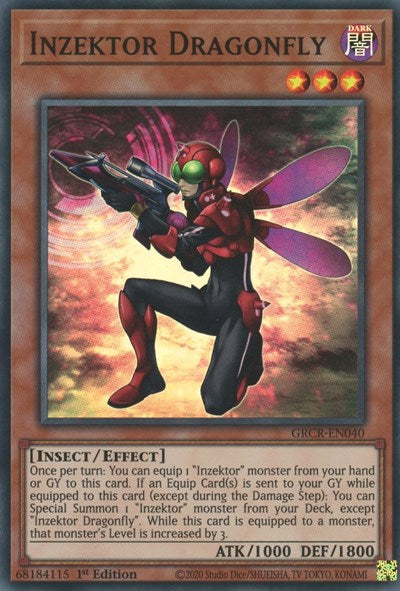 Inzektor Dragonfly (Super Rare) [GRCR-EN040-SuR]