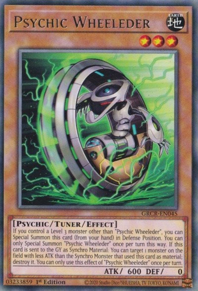 Psychic Wheeleder (Rare) [GRCR-EN045-R]