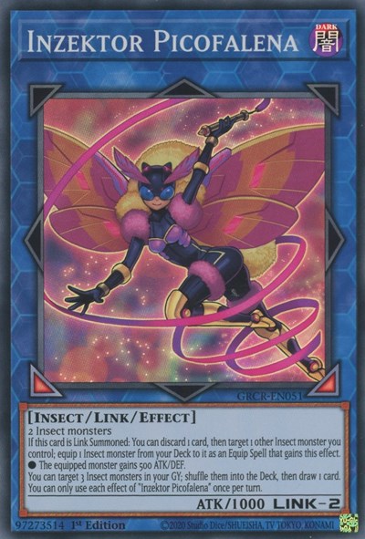 Inzektor Picofalena (Super Rare) [GRCR-EN051-SuR]