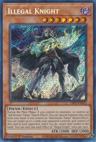 Illegal Knight (Secret Rare) [DIFO-EN023-SeR]