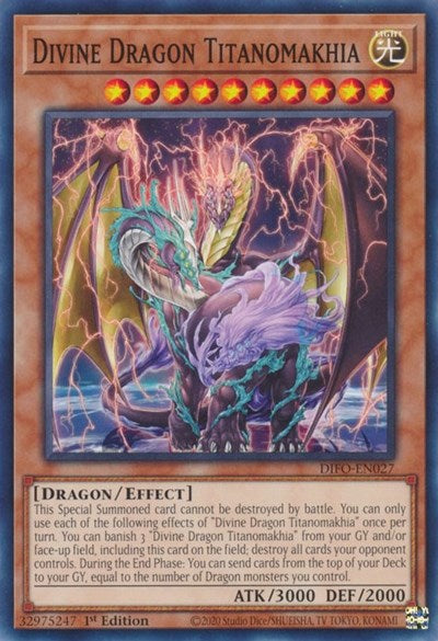 Divine Dragon Titanomakhia (Common) [DIFO-EN027-C]