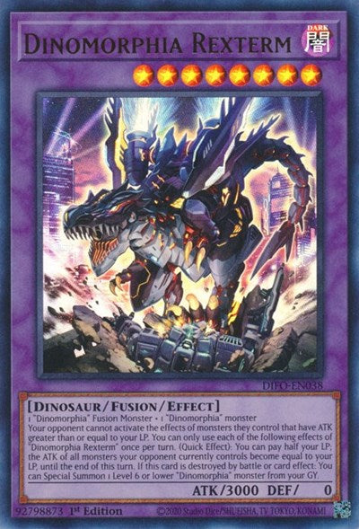 Dinomorphia Rexterm (Ultra Rare) [DIFO-EN038-UR]