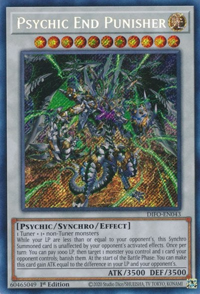 Psychic End Punisher (Secret Rare) [DIFO-EN043-SeR]