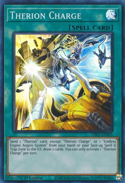 Therion Charge (Super Rare) [DIFO-EN055-SuR]