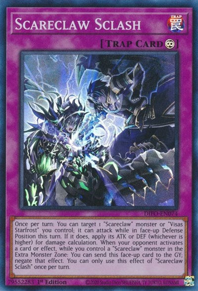 Scareclaw Sclash (Super Rare) [DIFO-EN074-SuR]