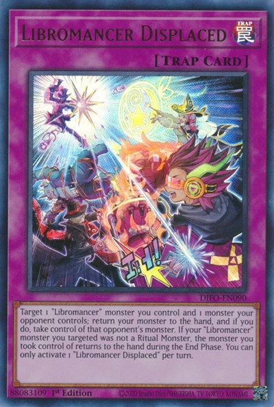 Libromancer Displaced (Ultra Rare) [DIFO-EN090-UR]