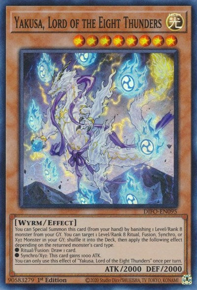 Yakusa, Lord of the Eight Thunders (Super Rare) [DIFO-EN095-SuR]