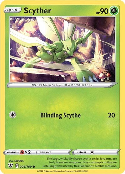 Scyther - 004/189 (Common) [ASR-004-C]