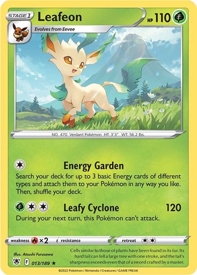 Leafeon - 013/189 (Rare) [ASR-013-R]