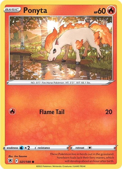 Ponyta - 021/189 (Common) [ASR-021-C]