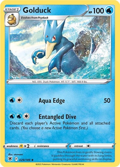 Golduck - 029/189 (Uncommon) [ASR-029-U]